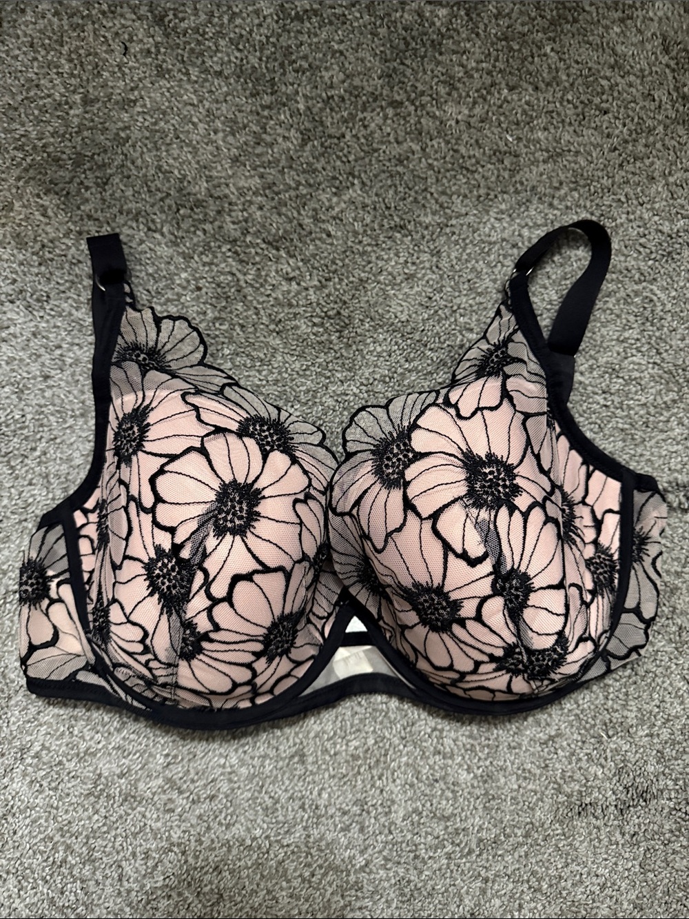 Chantelle 36G Floral Bra